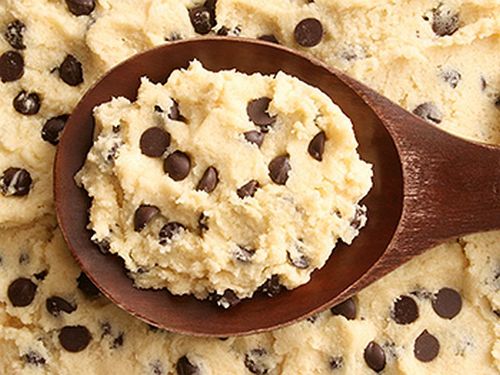 Eating Raw Cookie Dough 