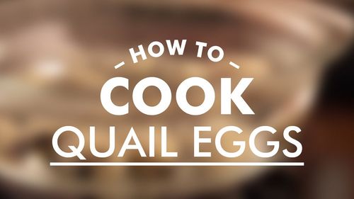 How To Cook A Quail Egg 